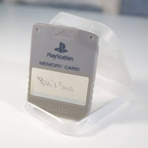 Playstation Memory Card (gray) (05)